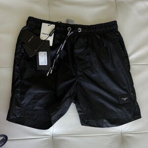 Dolce & Gabbana Men’s Black Drawstring Swim Shorts